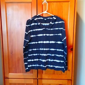 Chaps hooded sweatshirt top